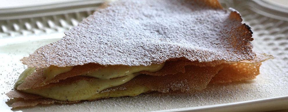 Foto: Sabor crujiente: tarta brik con dulce de leche