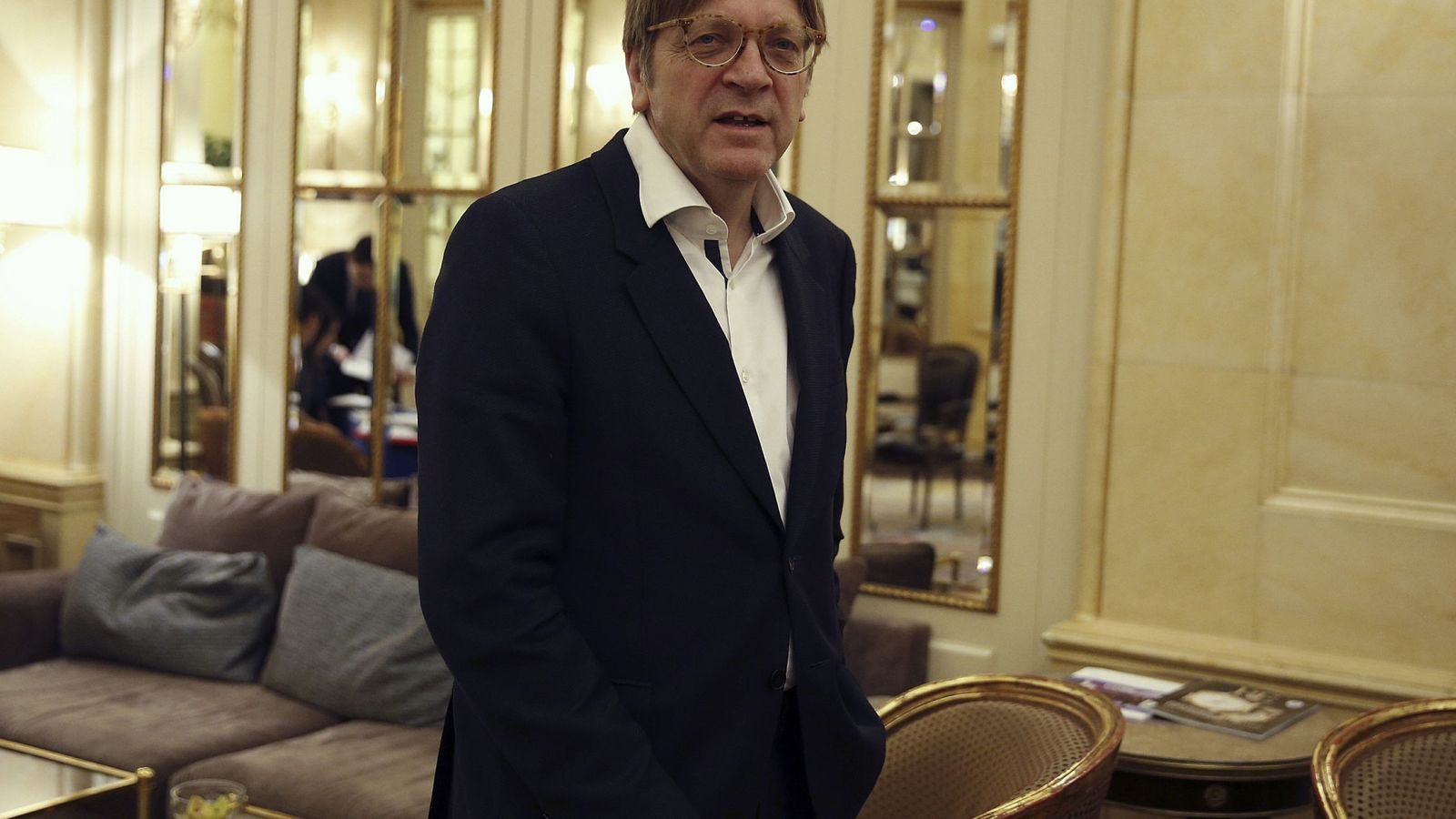 Foto: El eurodiputado y líder de los liberales europeos, Guy Verhofstadt (EFE)