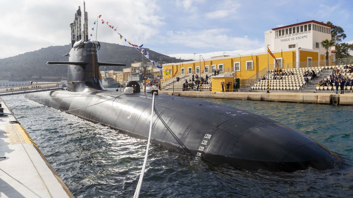 Submarino S-81 'Isaac Peral'. (EFE)