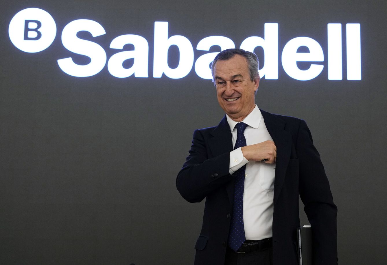 El consejero delegado del Banco Sabadell, César González-Bueno. (EFE/Alejandro García)