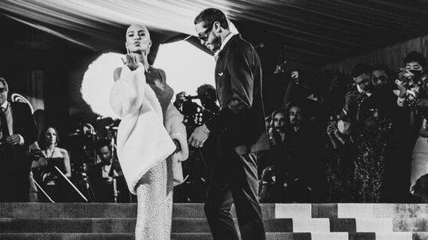 Kim Kardashian y Pete Davidson, en la Met Gala de 2022. (Getty/Mike Coppola)