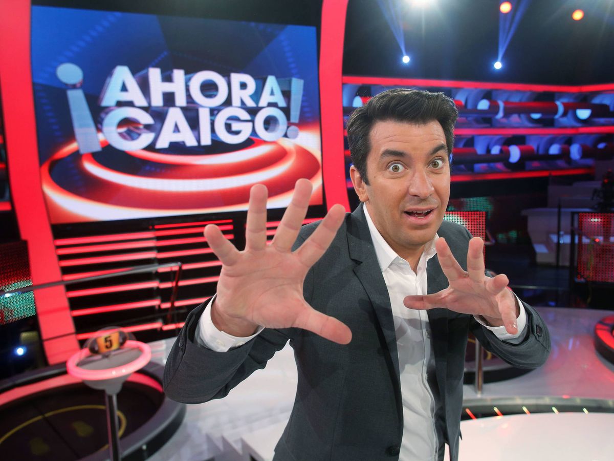 Foto: Arturo Valls en '¡Ahora caigo!'. (Atresmedia Televisión)