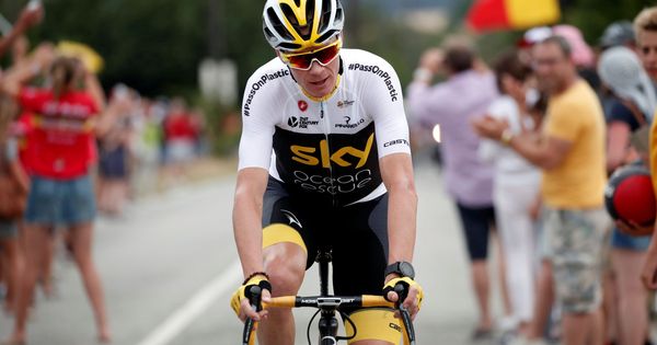 Foto: Chris Froome durante la última etapa del Tour. (Reuters)