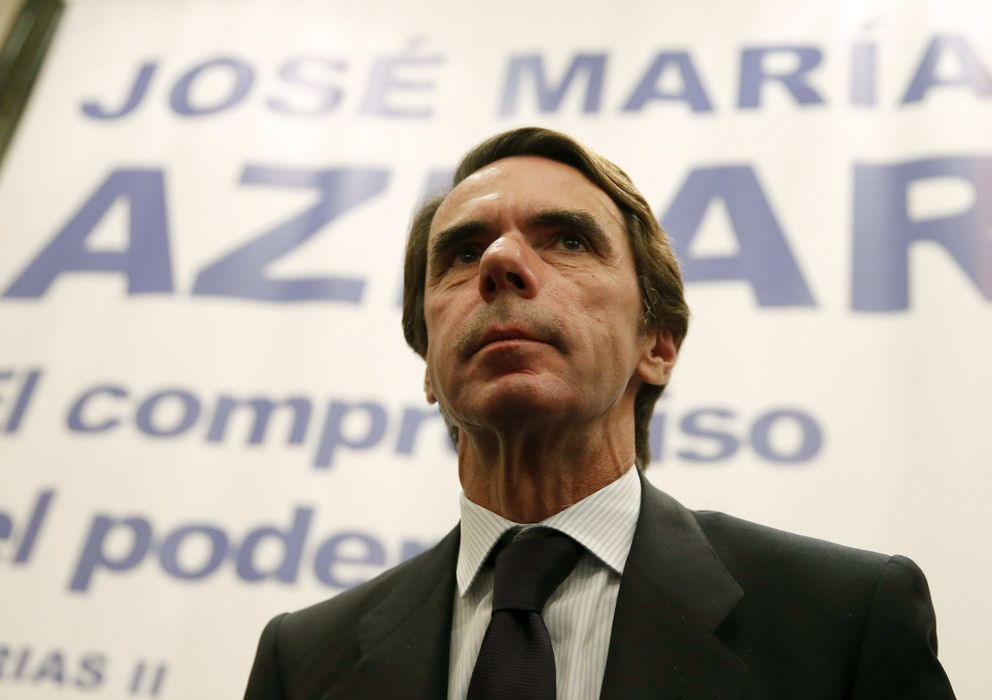 Foto: El expresidente del Gobierno José María Aznar (EFE)