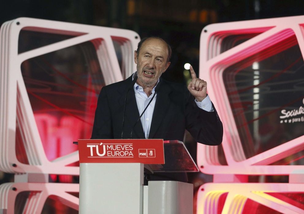 Foto: El secretario general del PSOE, Alfredo Pérez Rubalcaba (Efe)