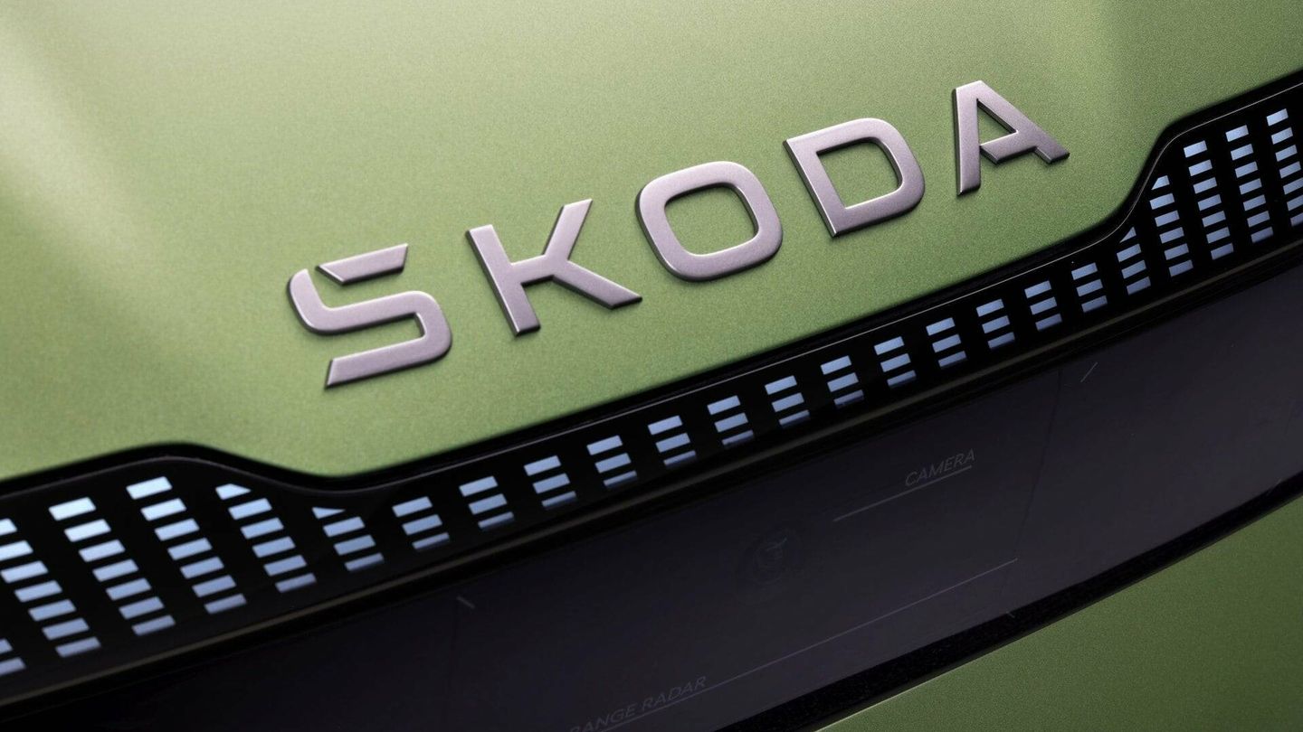La palabra 'Skoda' recibe un nuevo diseño que se extenderá a la gama de modelos.