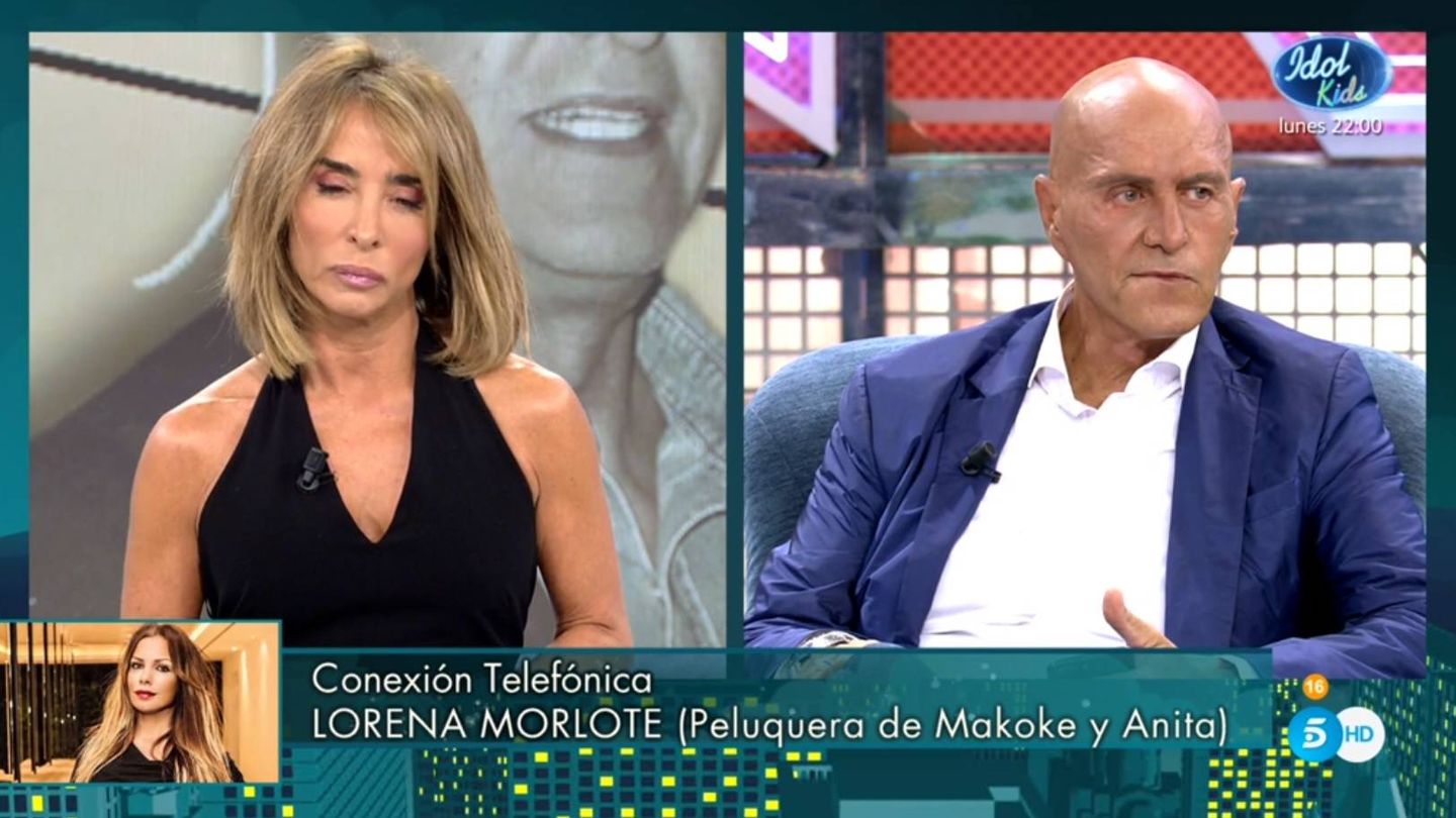 María Patiño y Matamoros, en el 'Deluxe'. (Telecinco).