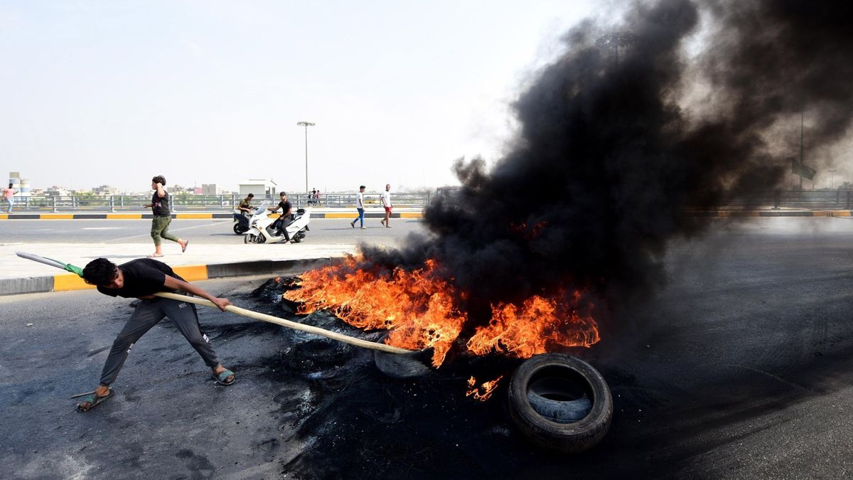 Bagdad amanece con toque de queda y sin internet tras seis muertos en las protestas