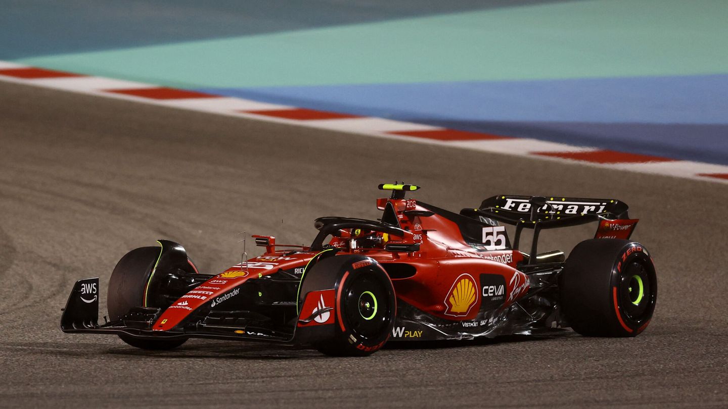 Sainz finalizó en cuarta posición. (Reuters/Hamad I Mohammed)