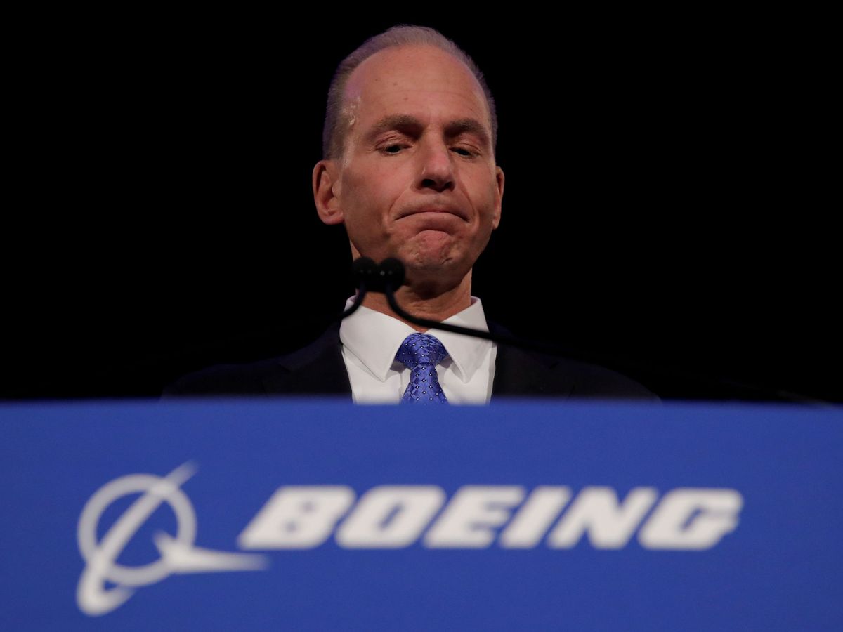 Foto: El CEO de Boeing, Dennis Muilenburg. (Reuters)
