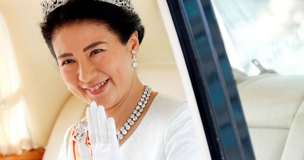 Foto: Masako luciendo la tiara de las emperatrices. (Reuters)