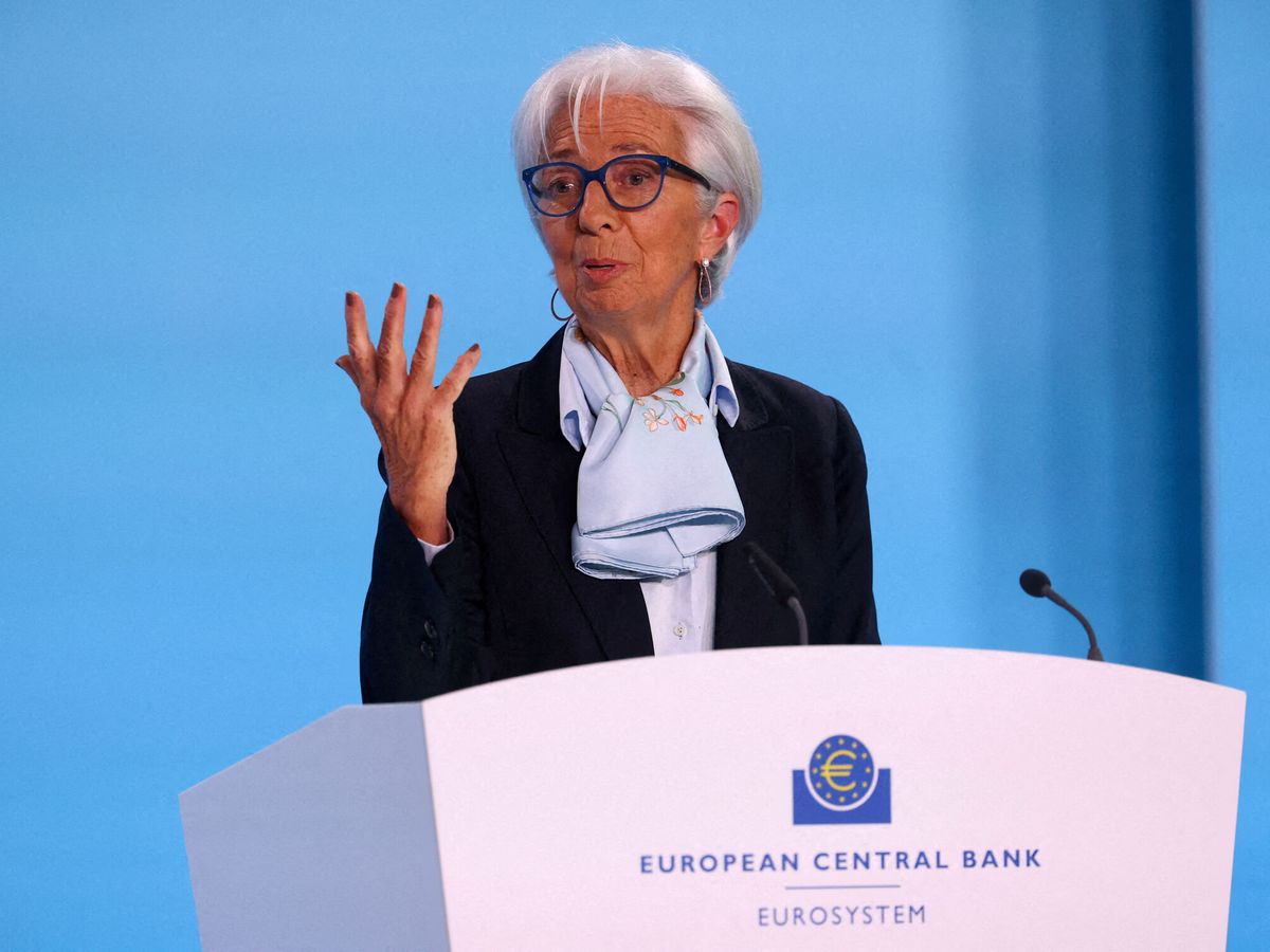 Foto: La presidenta del BCE, Christine Lagarde. (Reuters/ Kai Pfaffenbach)