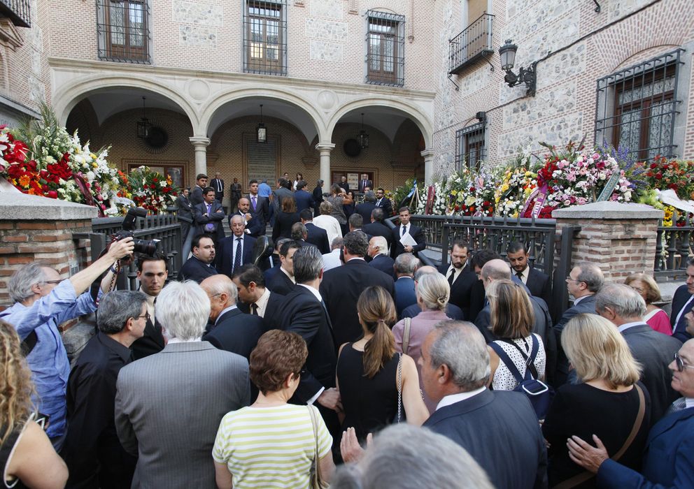 Foto: Imagen del funeral de Isidoro Álvarez (E. Villarino)