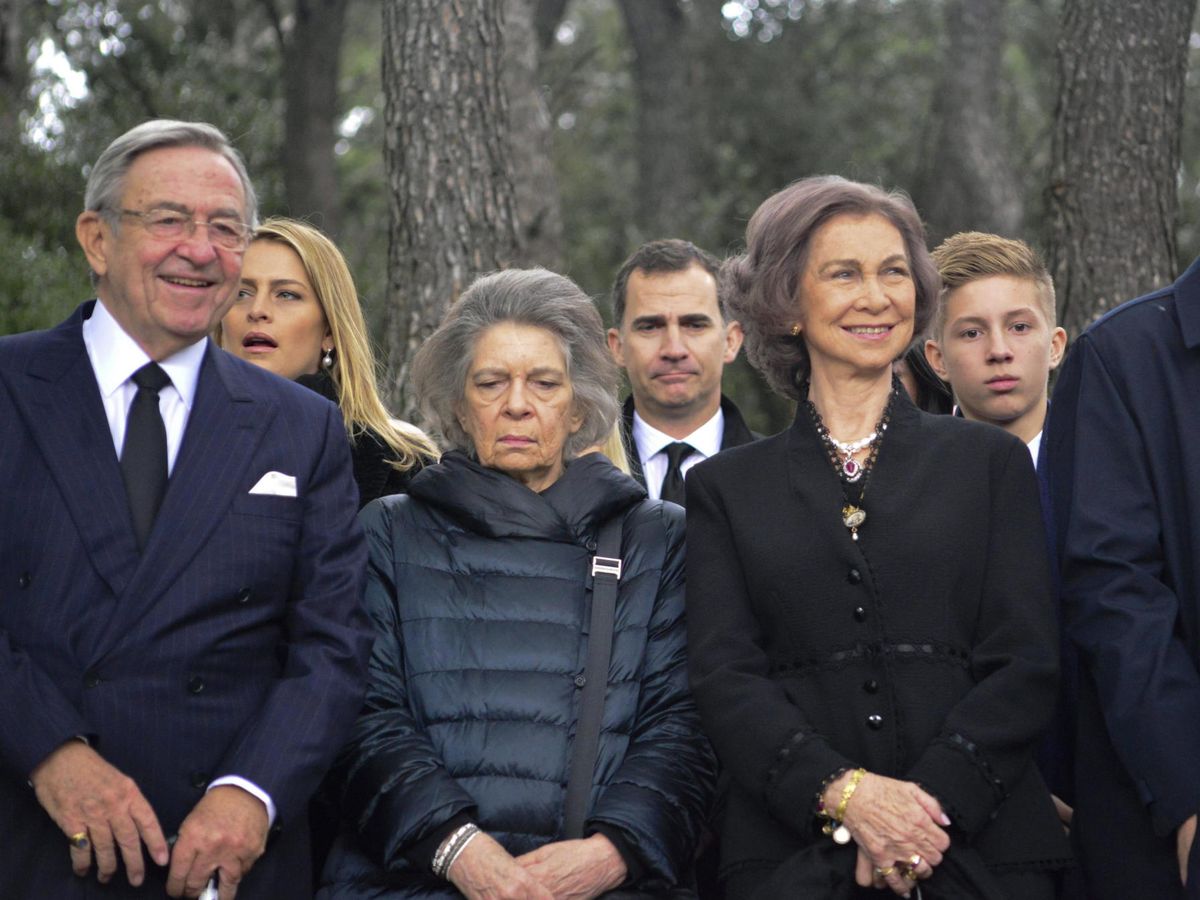 Foto: La reina Sofía, en Tatoi en 2014. (EFE)