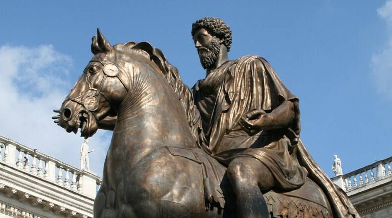 Estatua de Marco Aurelio en la Piazza del Campidoglio (Fuente: iStock)