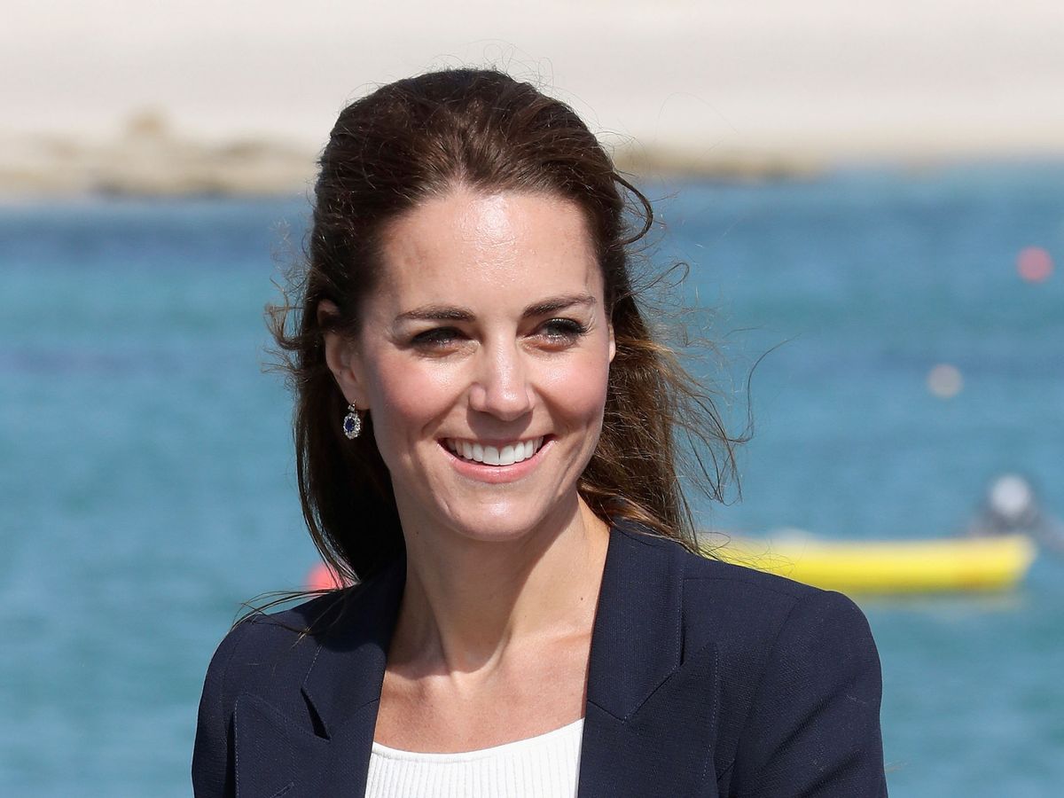 Foto: Kate Middleton, de visita en las islas Sorlingas. (Reuters/Pool/Chris Jackson)