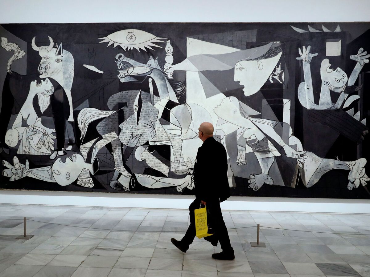 Foto: El Guernica de Picasso en el Reina Sofía (EFE) 