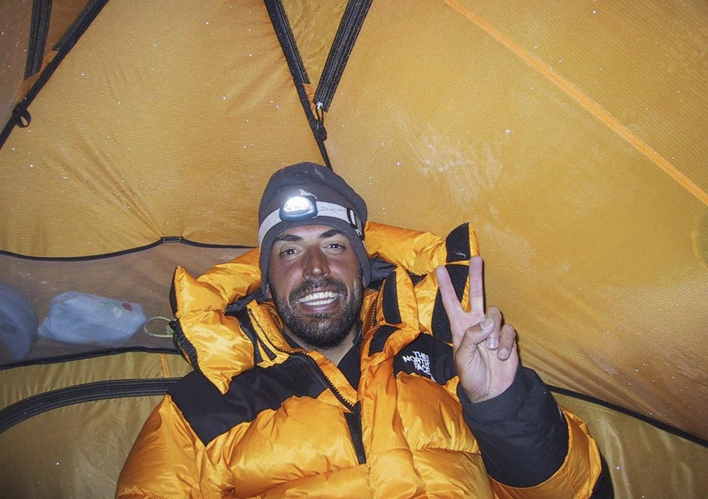 Foto: El alpinista Miguel Ángel Pérez, encontrado muerto en su tienda en el K2.