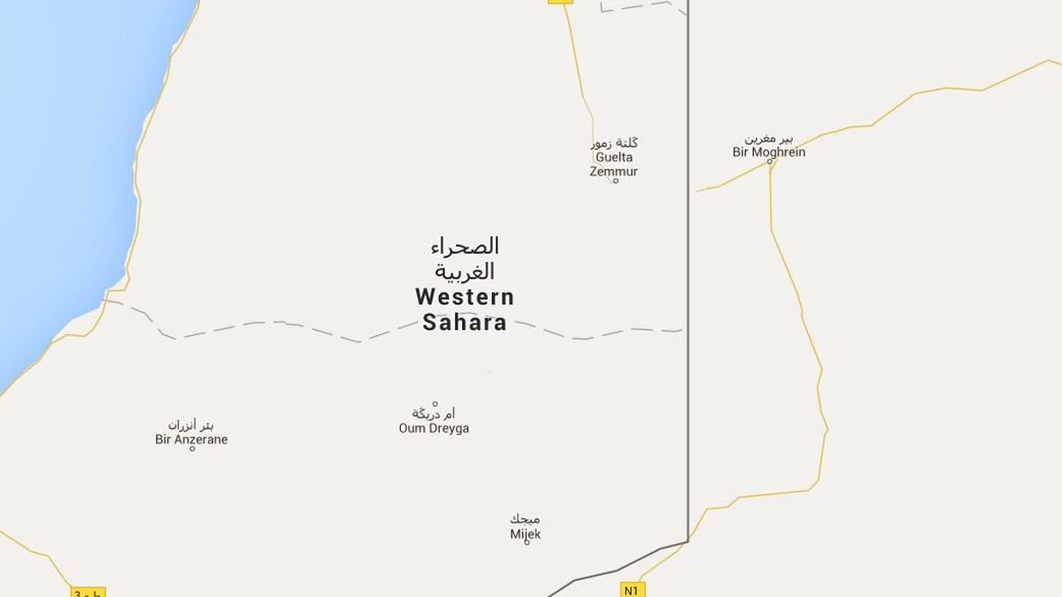 Piden a Google Maps que "corrija" su mapa donde aparece el Sáhara Occidental