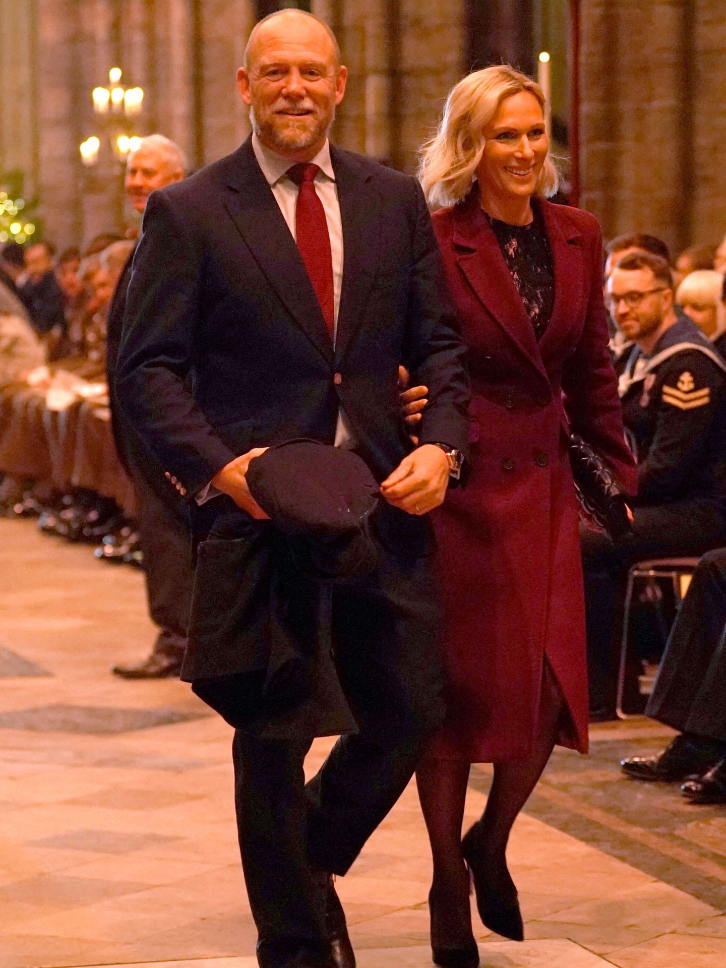 Zara Phillips y Mike Tindall. (Reuters/Kirsty O'Connor)