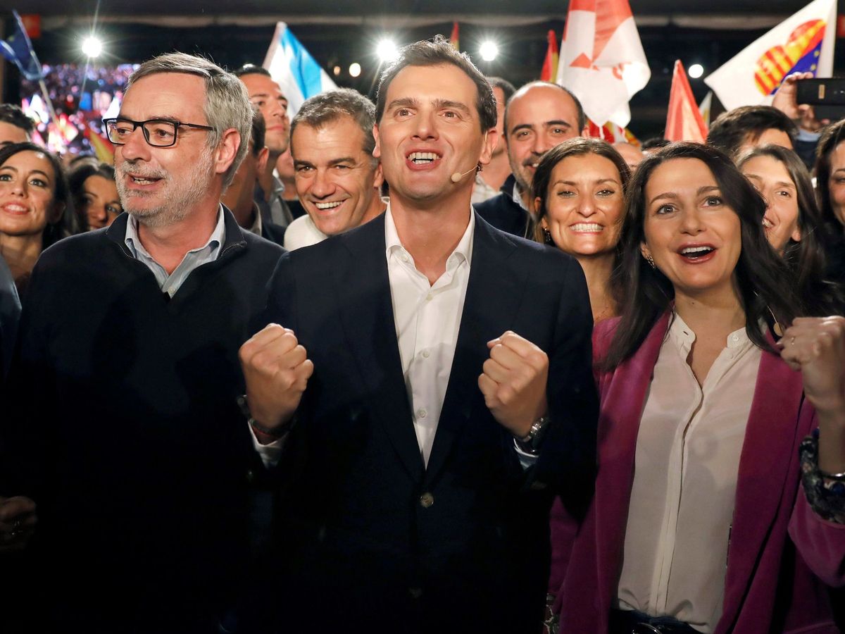 Foto: Mitin final de campaña de Ciudadanos en 2019. (EFE)