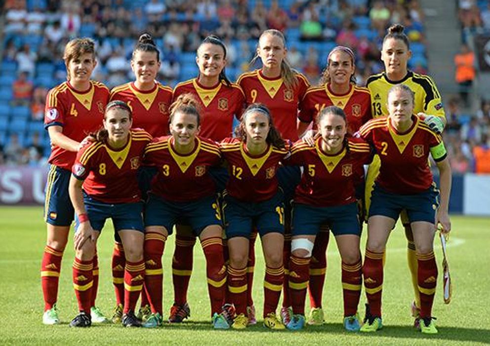 Foto: La selección española se quedó a un paso de volver a ser campeona de Europa (FOTO: Sefutbol.com).