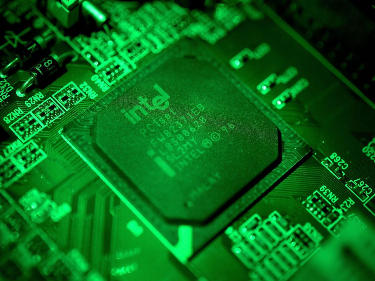 Foto: Microchip de Intel. (EFE)