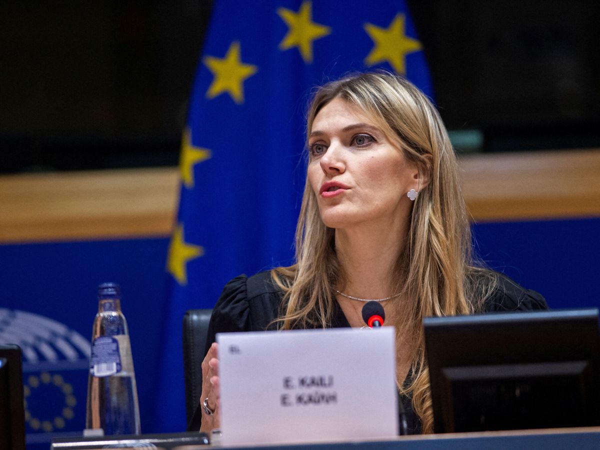 Foto: La exvicepresidenta de la Eurocámara,  Eva Kaili. (Reuters) 