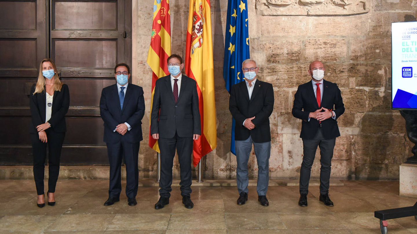 Acto de presentación del XIX Congreso de Directivos de CEDE en Valencia. 