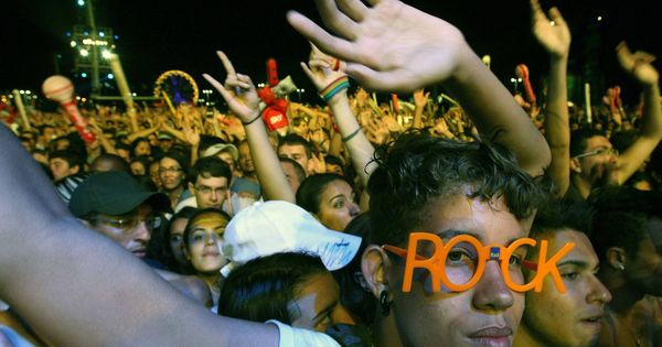 Foto: Festival Rock in Rio en Brasil. (EFE)