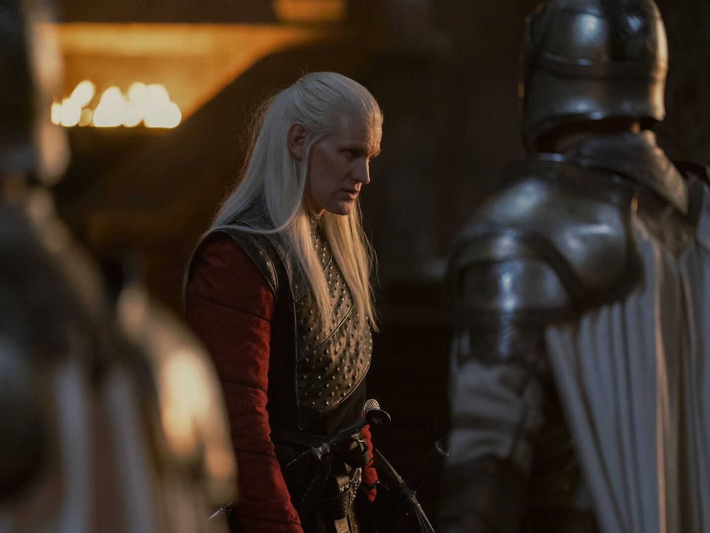 Matt Smith como Daemon Targaryen en 'La casa del dragón' (Warner Bros Discovery)