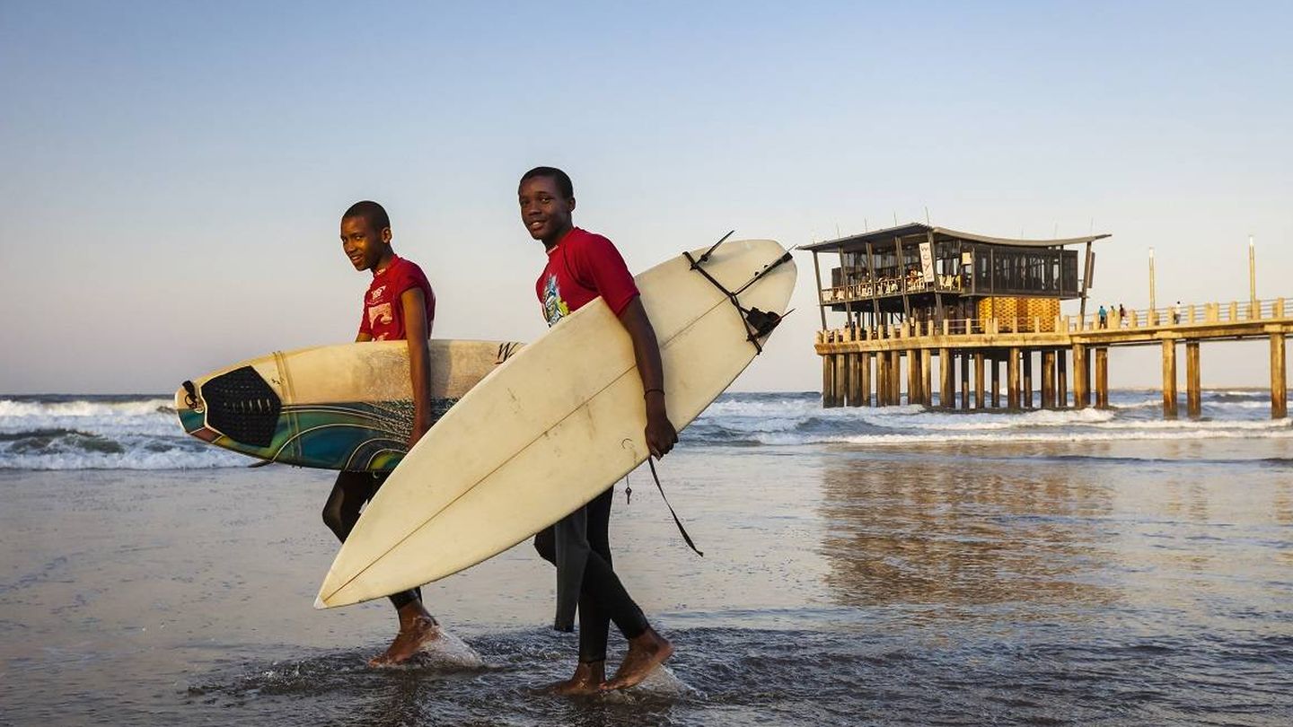 Este país es tierra (y mar) de surf; más todavía Durban. (Foto: Turismo Sudáfrica)