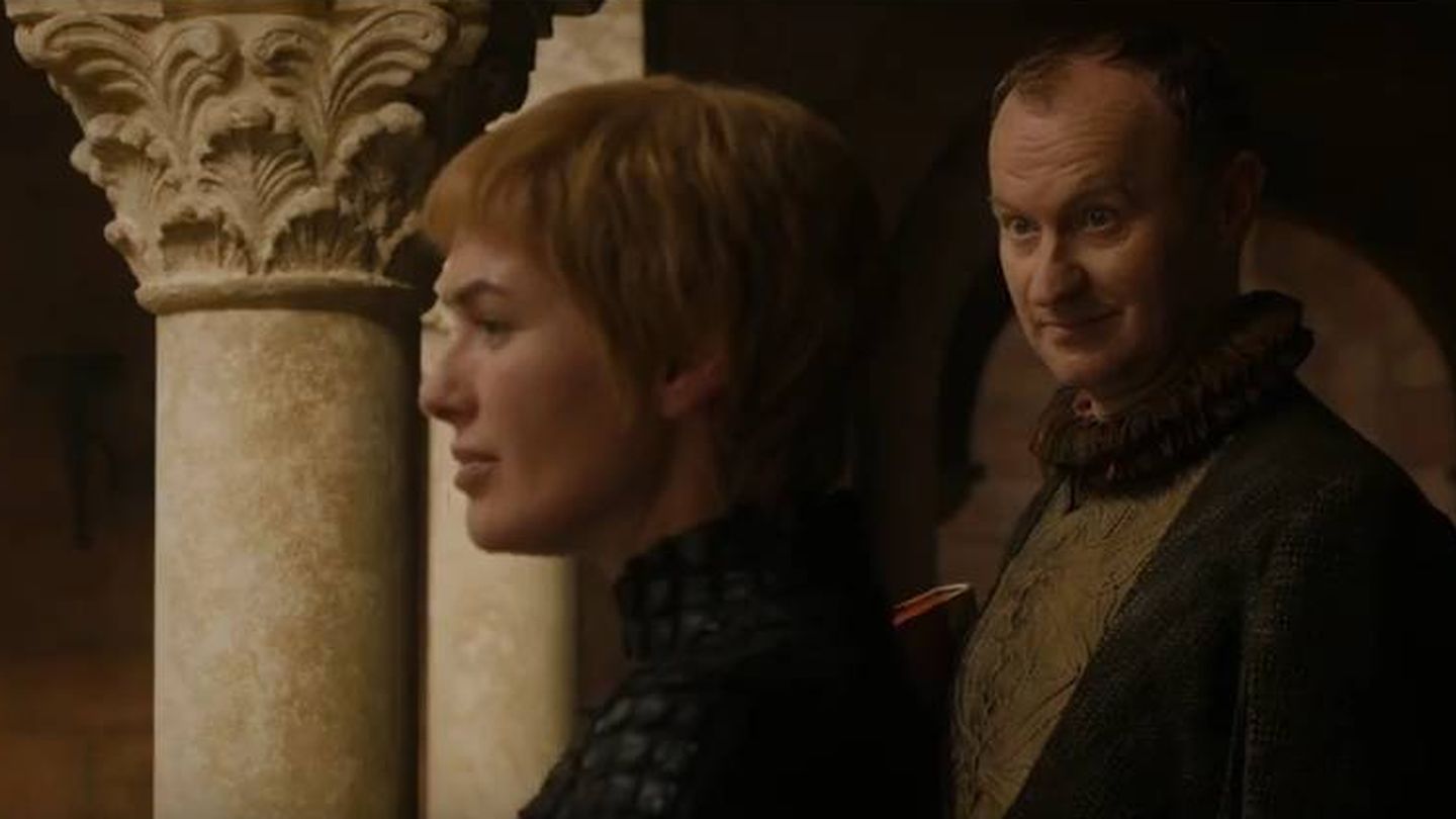 Imagen del cuarto capítulo de la séptima temporada con Cersei y el representante del Banco de Hierro