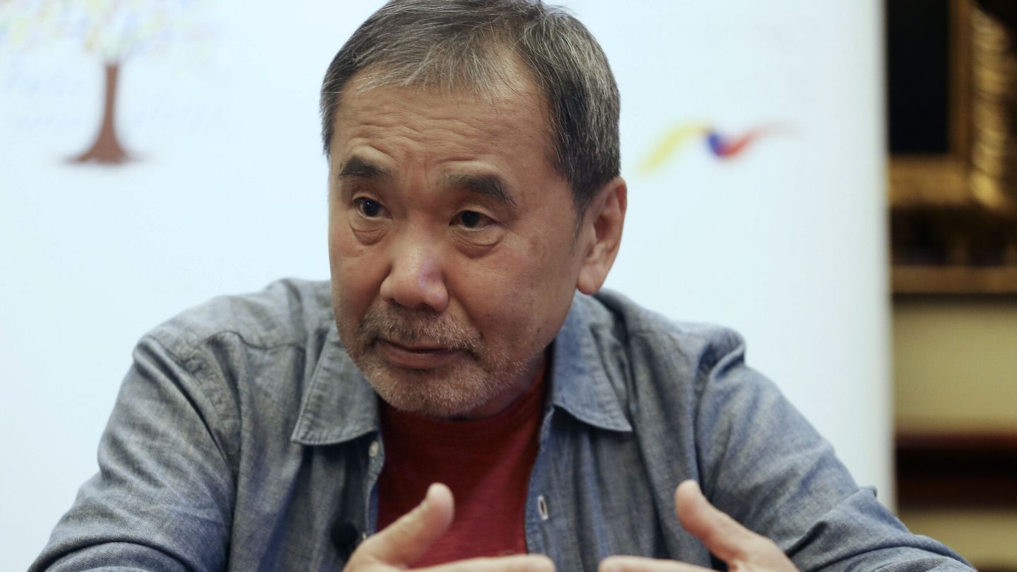 El escritor japonés Haruki Murakami, galardonado con el Premio Princesa de las Letras 2023. (EFE/José Jácome) 
