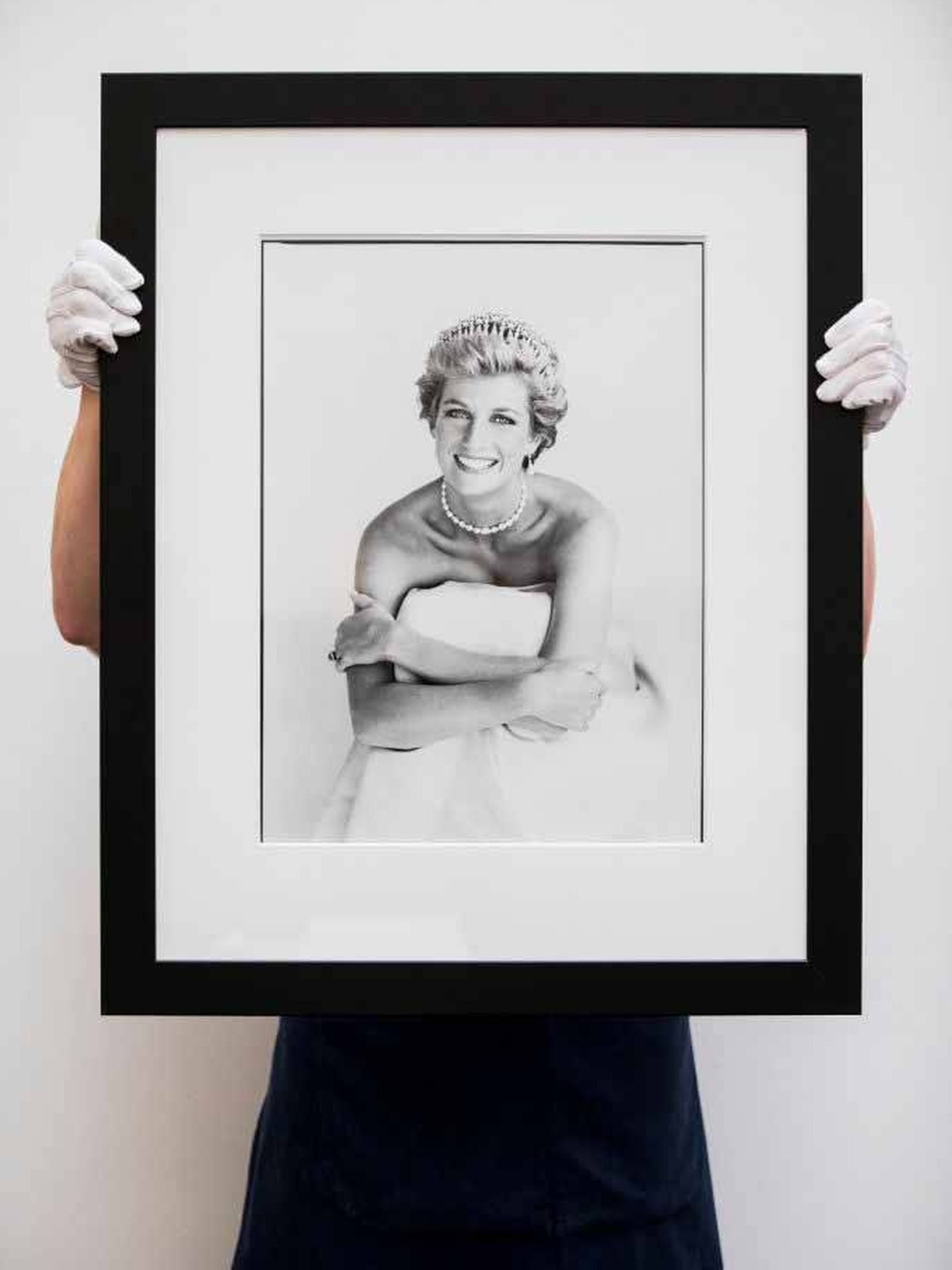 El famoso retrato de Diana de Gales de Patrick Demarchelier. (Getty/Tristan Fewings)