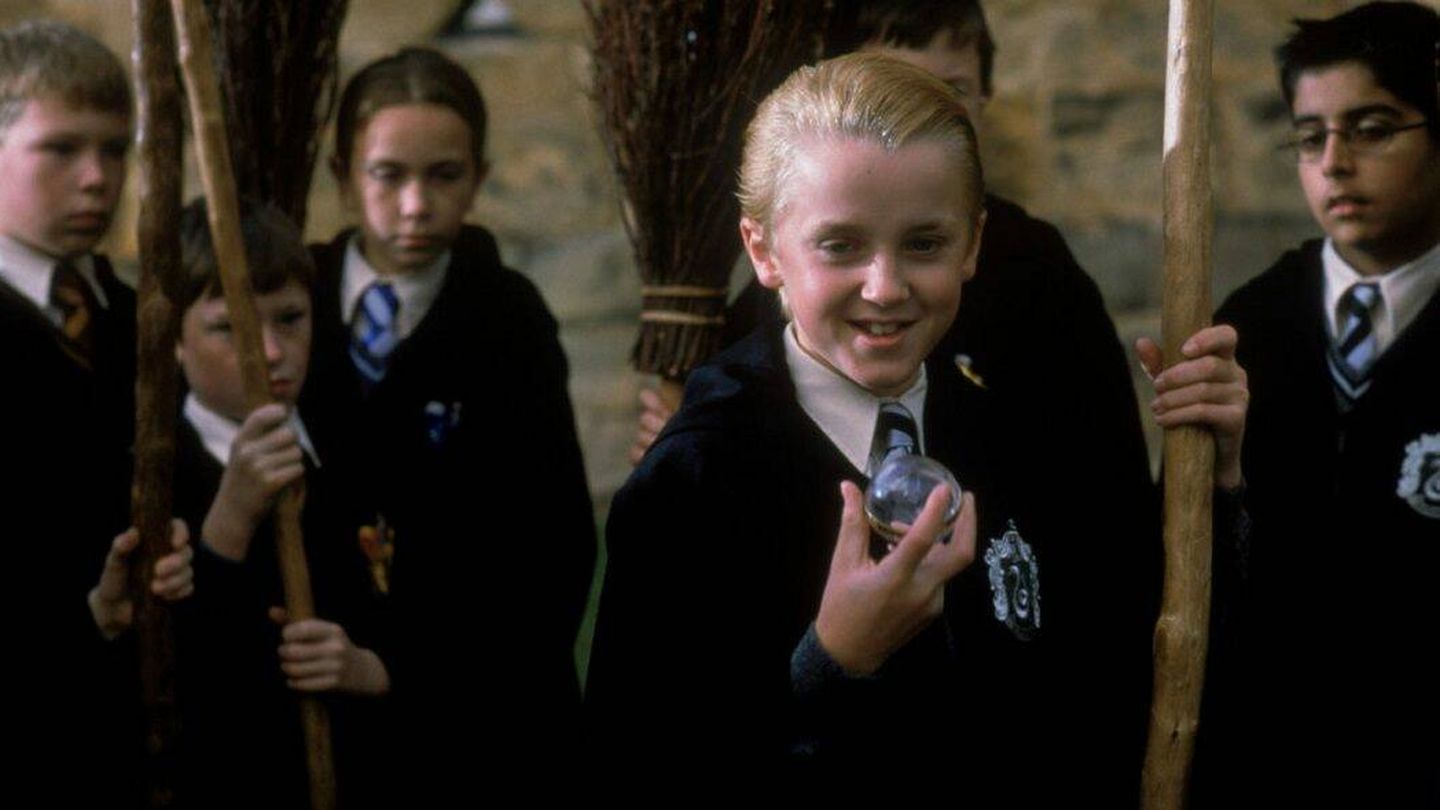 Draco Malfoy interpretado por el actor Tom Felton. (Warner Bros.)
