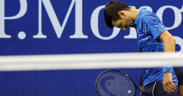 Foto: Novak Djokovic, durante el partido contra Stan Wawrinka en el US Open (Geoff Burke/USA TODAY)
