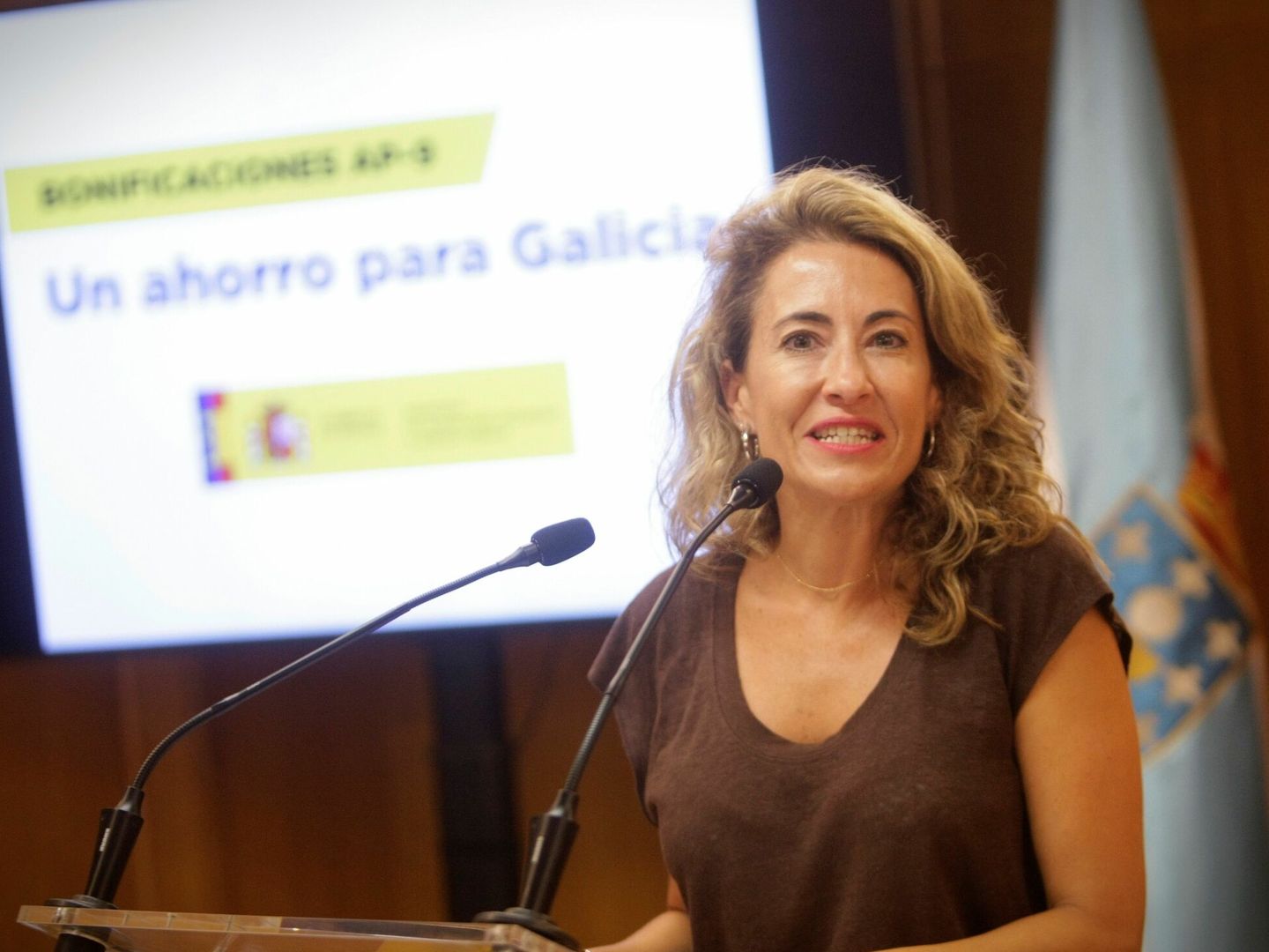 La ministra de Transportes, Movilidad y Agenda Urbana, Raquel Sánchez. (EFE) 