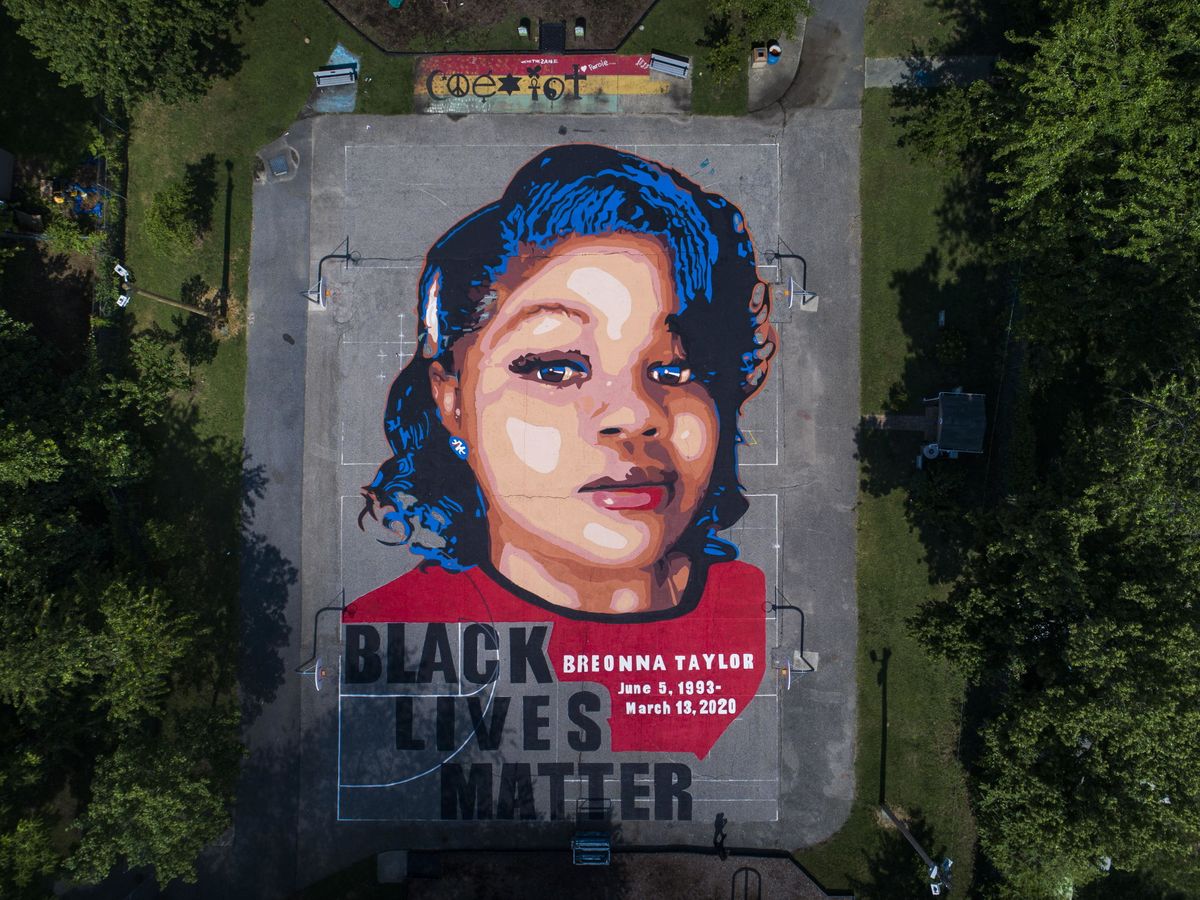 Foto: Breonna taylor mural in annapolis, maryland