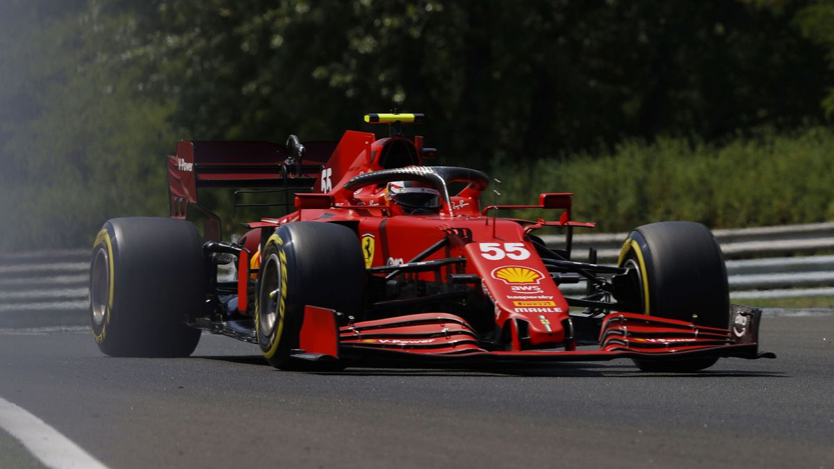 Accidente de Sainz, Alonso (9º) y aviso de Hamilton a Verstappen en Hungría