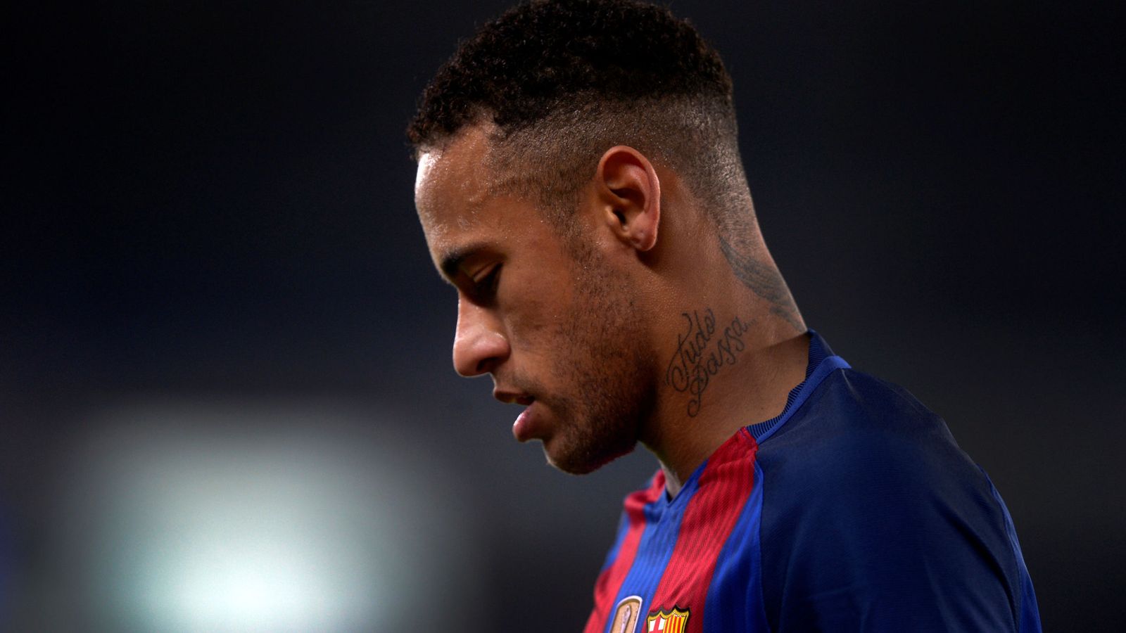 Foto: Neymar durante el encuentro con la Real Sociedad. (Reuters)