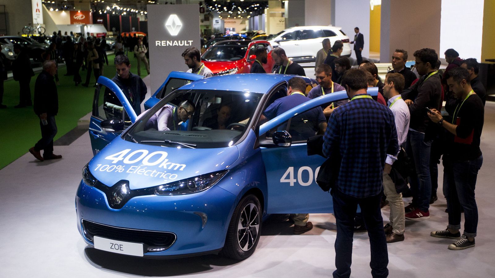 Foto: El nuevo Renault Zoe, uno de los modelos eléctricos. (EFE)
