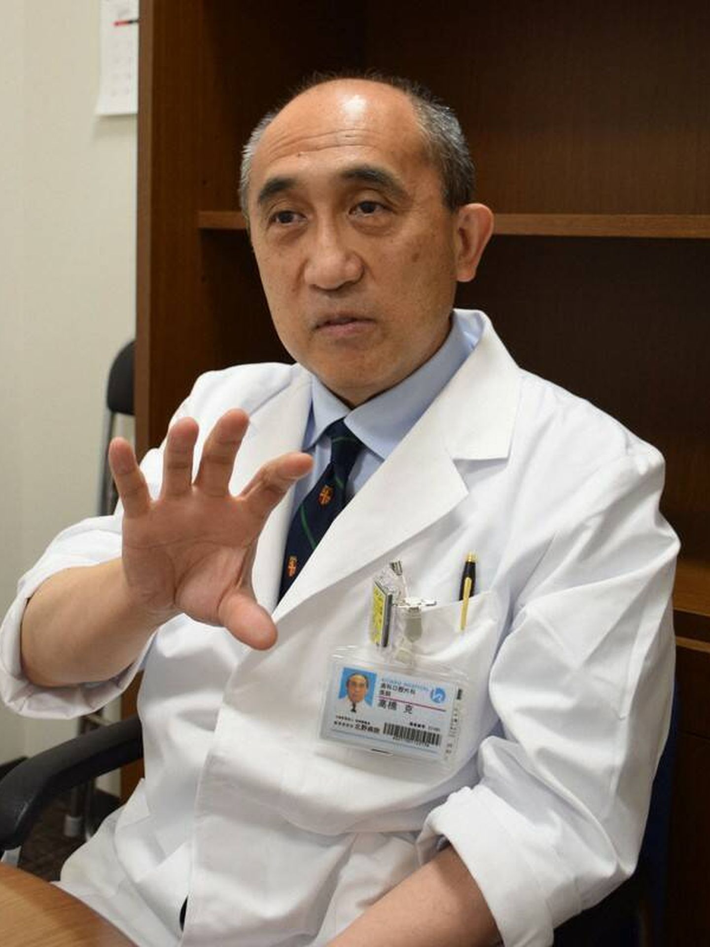 El investigador Katsu Takahashi.