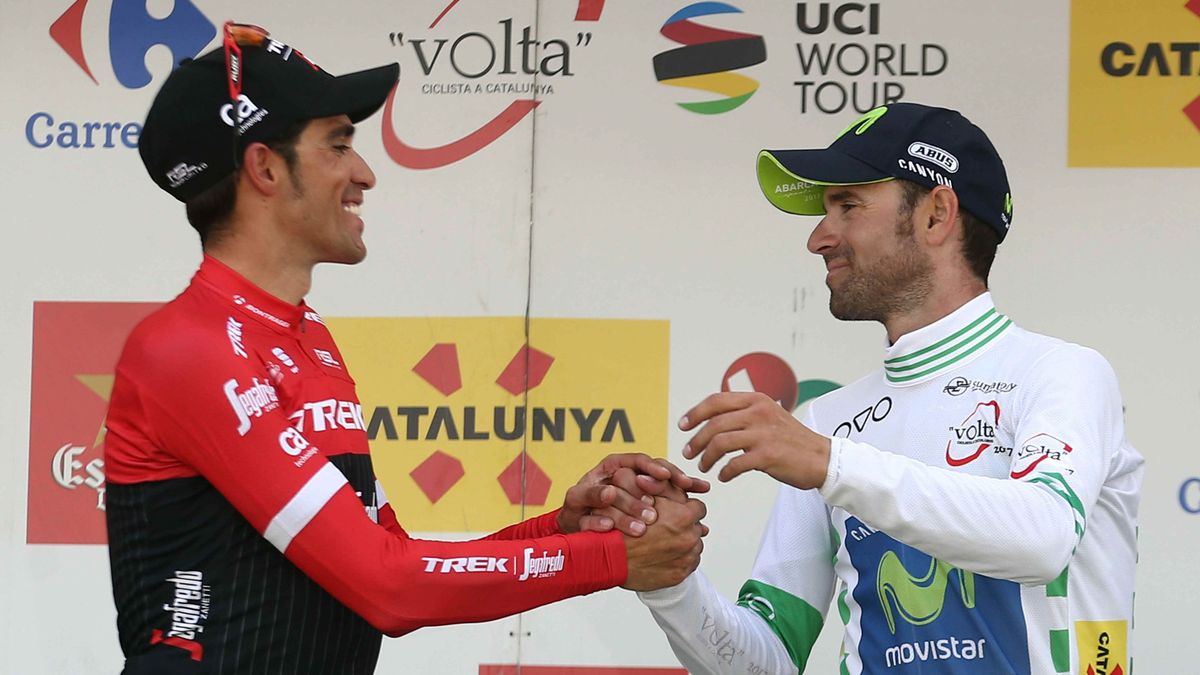 Alberto Contador y Alejandro Valverde: no por mucho correr se llega antes