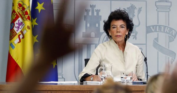 Foto: La ministra portavoz Isabel Celaá. (EFE)