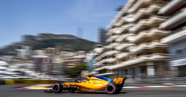 Foto: Alonso firmó un meritorio e inesperado séptimo puesto en la clasificación del Gran Premio de Mónaco (EFE)