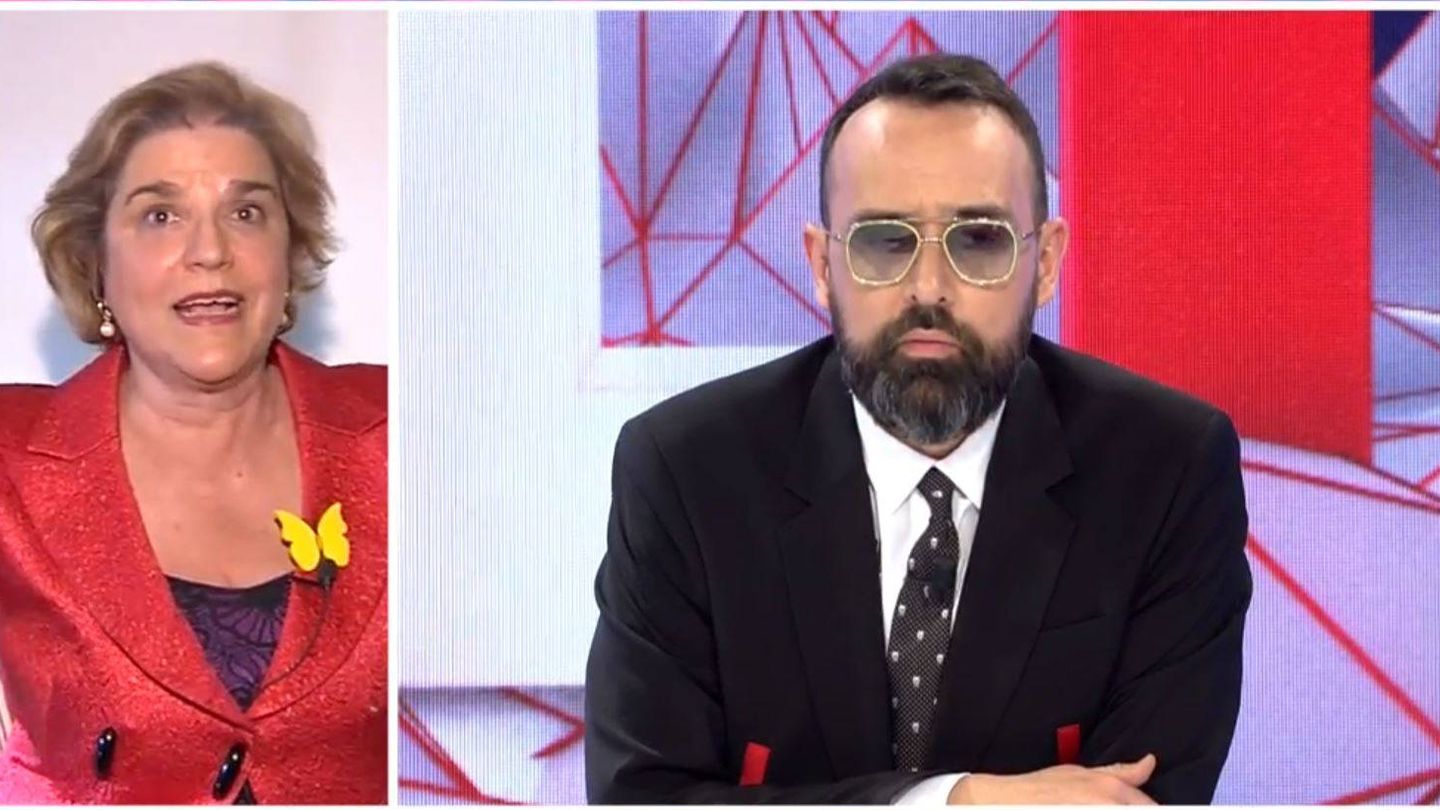 Pilar Rahola en 'Todo es mentira'. (Mediaset España)