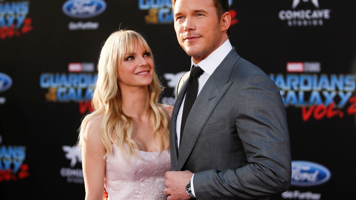Anna Faris y Chris Pratt antes del divorcio. (Reuters)