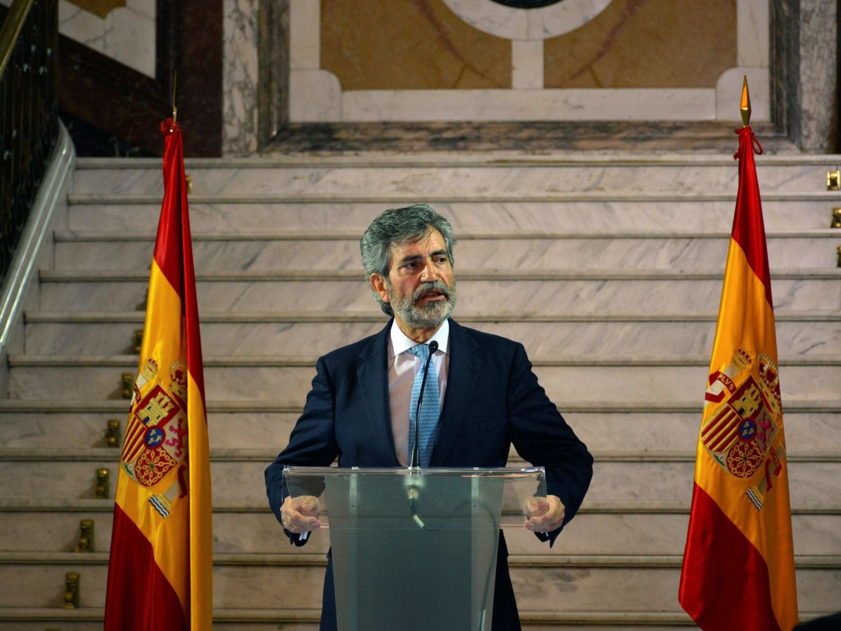 Foto: El presidente del CGPJ, Carlos Lesmes. (EFE)