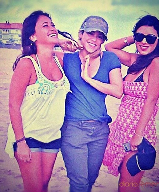 Foto: Daniella Semaan, Shakira y Antonella Roccuzzo en una imagen de archivo